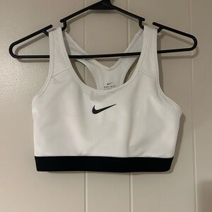 Nike Women's White Sports Bra
